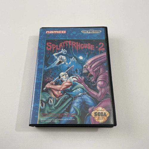 Sega megadrive splatterhouse - megadrive,