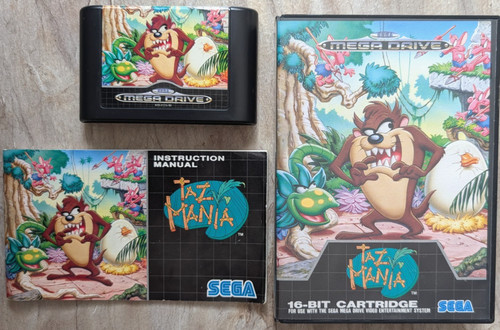 Gioco mega drive - taz,