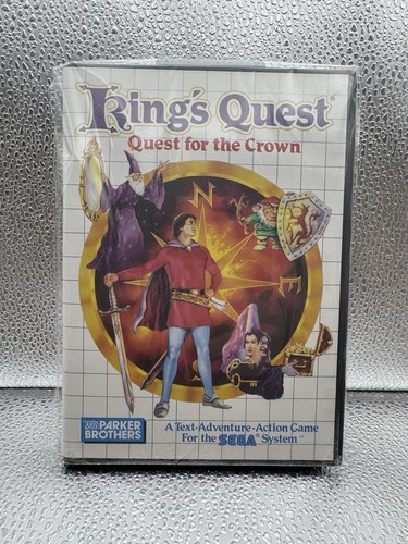 Kings quest sega master system - sega,