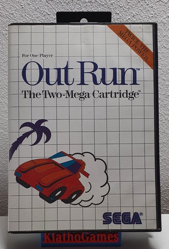 Out run sega master system - out,