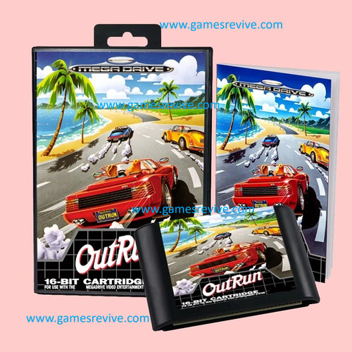 Out run with manual sega - out,