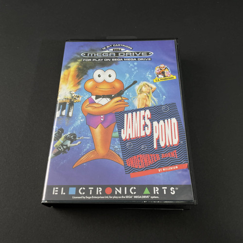 Sega megadrive james pond - megadrive,