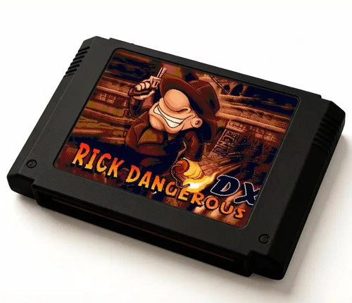 Carte rick dangerous - carte,