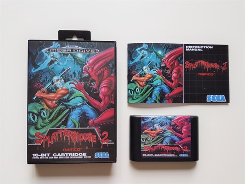 Megadrive splatterhouse pal - megadrive,