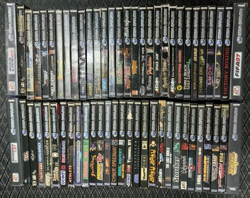 Sega saturn juegos completos - sega,