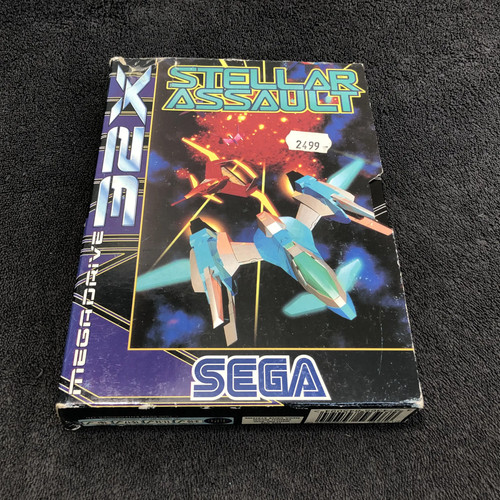Sega 32x stellar assault eur - stellar,