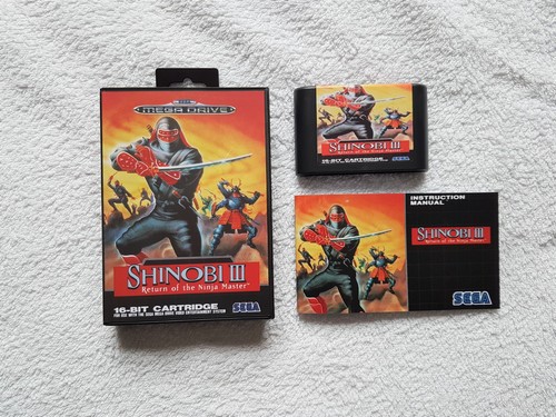 Megadrive shinobi pal - pal, (leggi