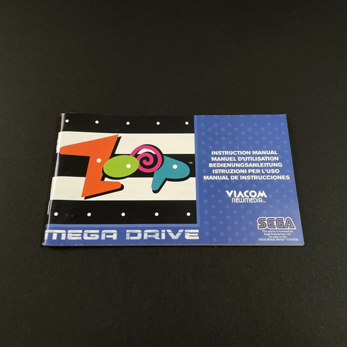 Sega megadrive notice zoop eur - sega,