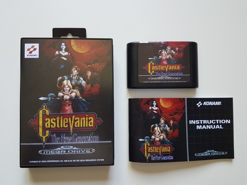 Megadrive castlevania the new - megadrive,