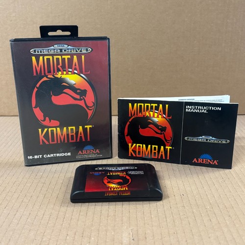 Mortal kombat sega mega drive - mortal,