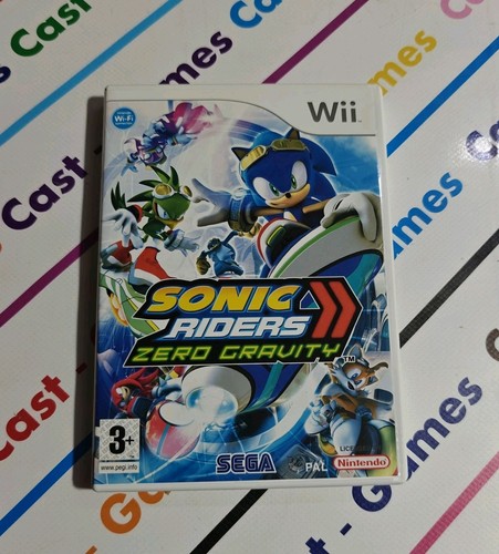 Nintendo wii sonic riders - sonic, zero