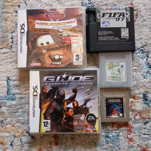 Lotto giochi retro - retro, ds